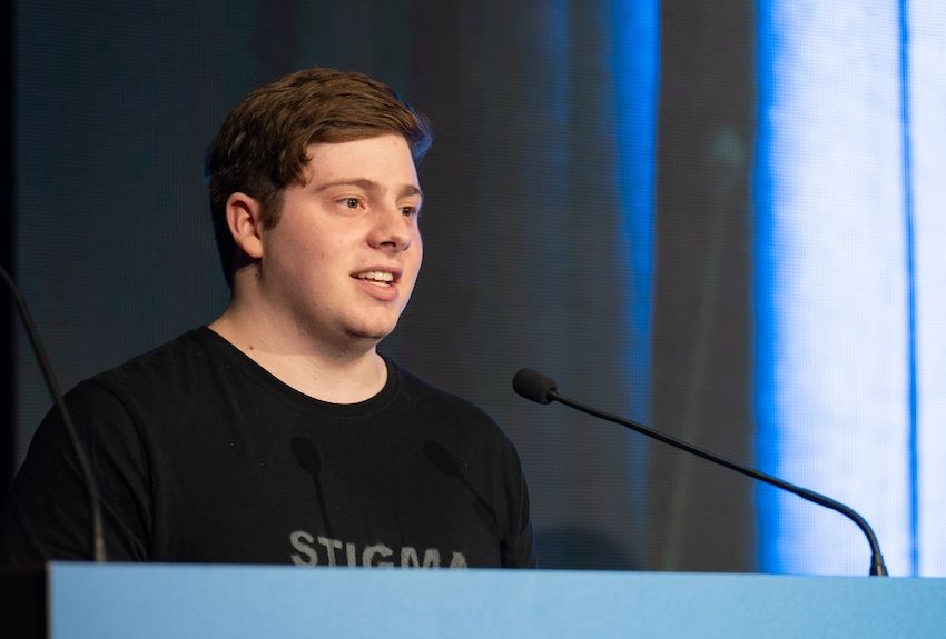 Peer Ambassador Josh Di Nucci receives WA youth award