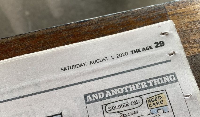 A Letter to The Age from our CEO