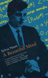 A beautiful mind book cover featuring