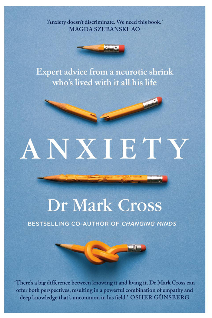 Anxiety book Dr Mark Cross