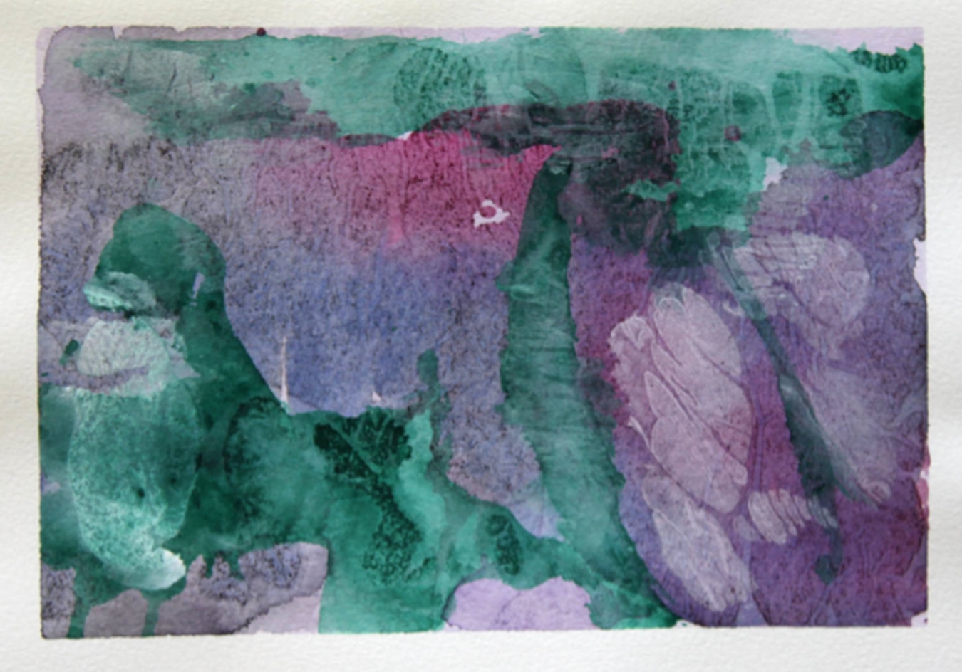 NEG Untitled, Watercolour on paper, 15 x 21cm. Copyright The Cunningham Dax Collection