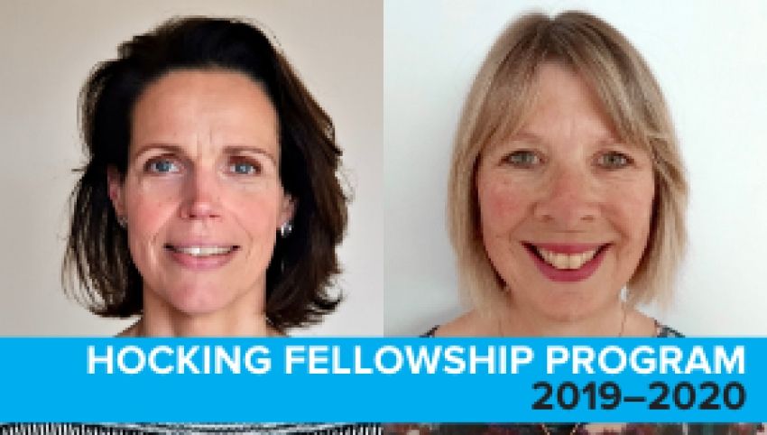 Two Hocking Fellows share their findings